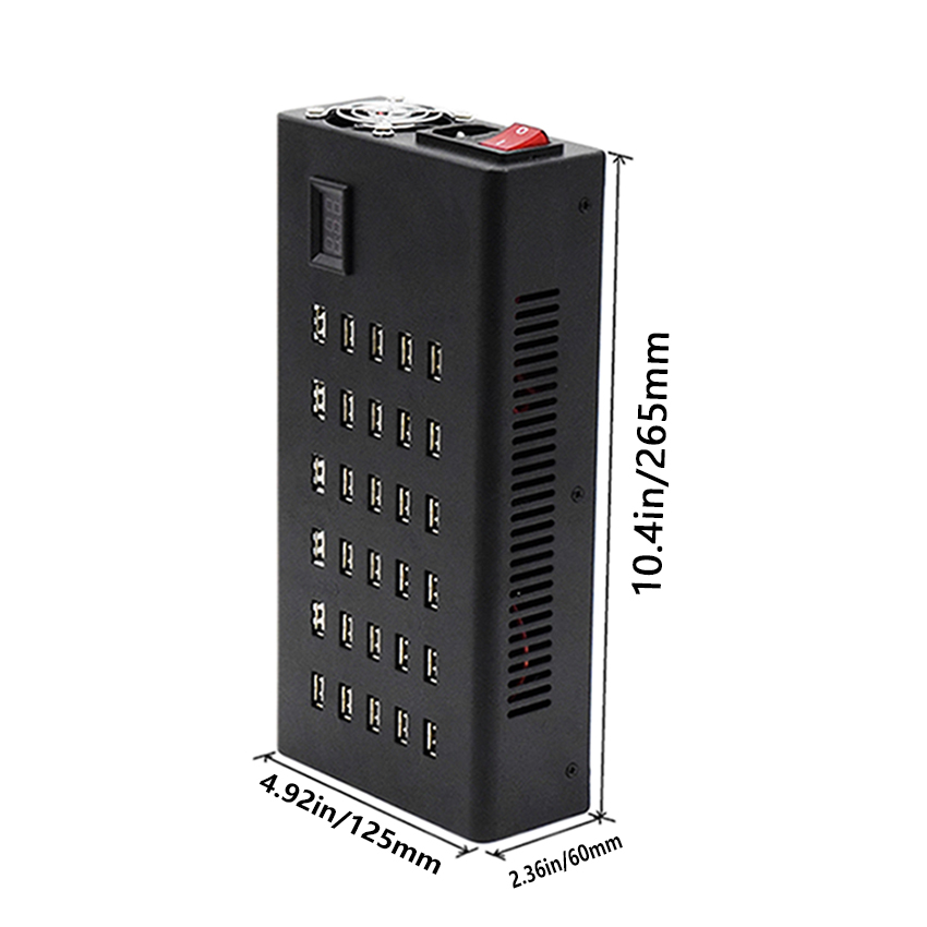 300W Charging Station 30 USB Ports Universal Multi USB Charging Station Ultrathin type