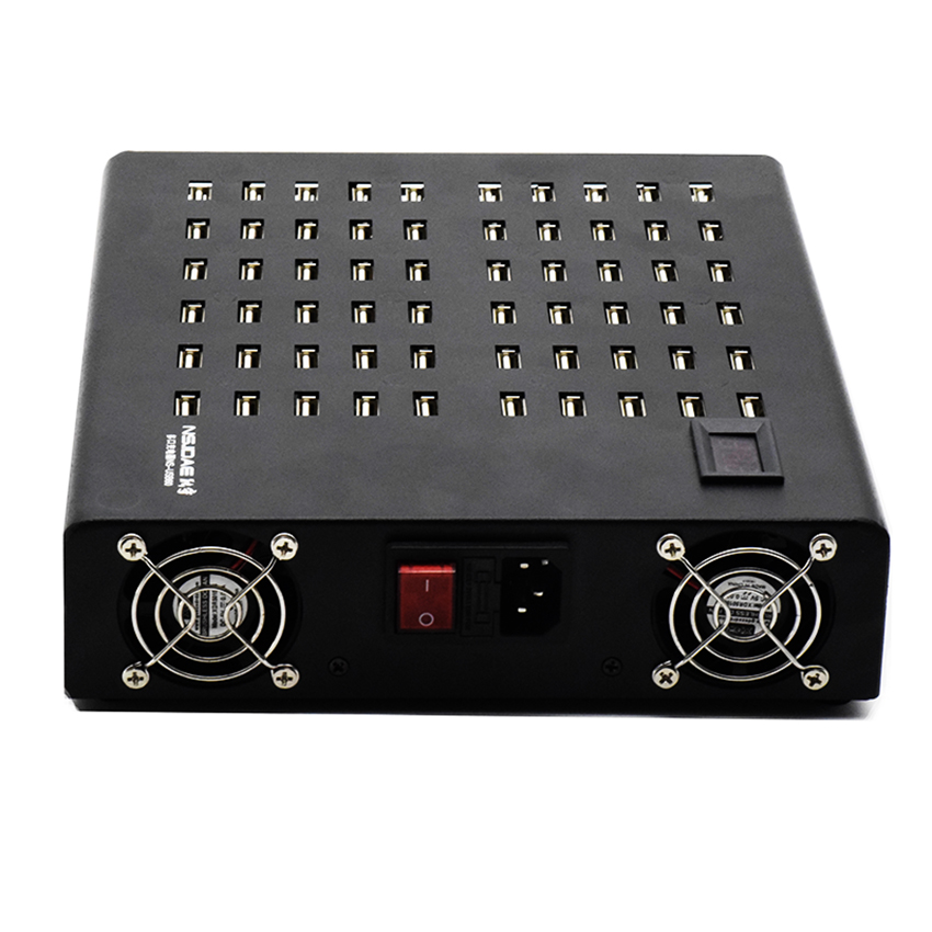 USB Charging Station 60 Ports USB Power Station 600W USB Wall Charger Adapter for School Industry
