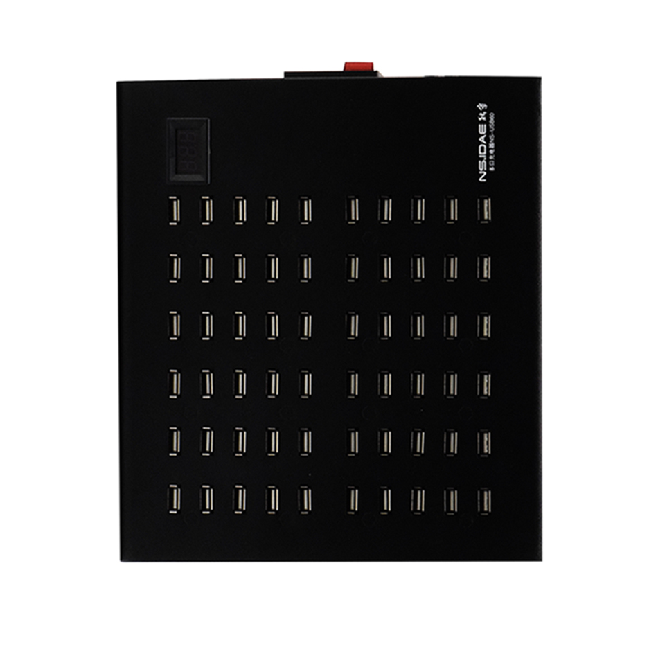 USB Charging Station 60 Ports USB Power Station 600W USB Wall Charger Adapter for School Industry