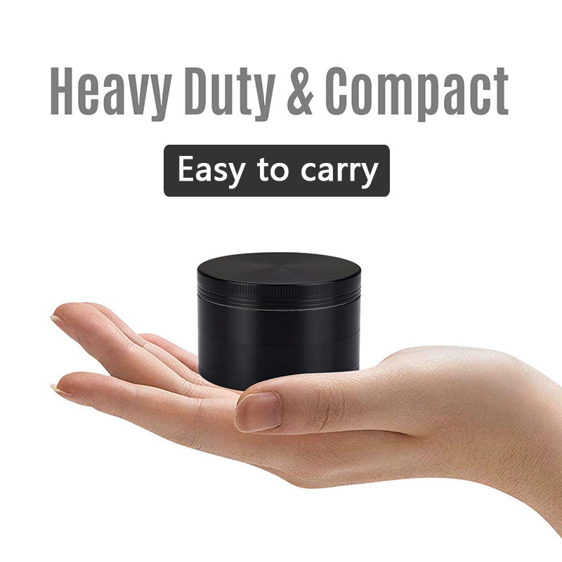4 Layers Tobacco Grinder Herb Grinder Smoke Grinder Metal Spice Mill Grinder Crusher Kitchen Tool