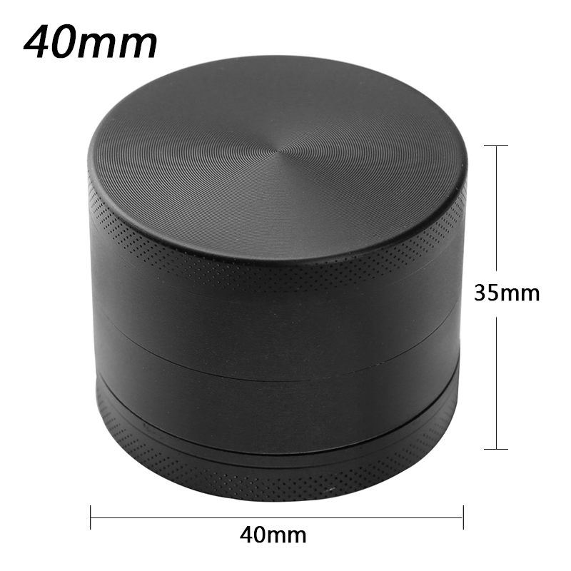 4 Layers Tobacco Grinder Herb Grinder Smoke Grinder Metal Spice Mill Grinder Crusher Kitchen Tool
