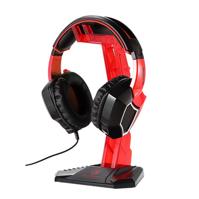 SADES E-Sports Gaming Headphone Cradle Bracket Stand Mounted Display Rack Headset Hanger Holder