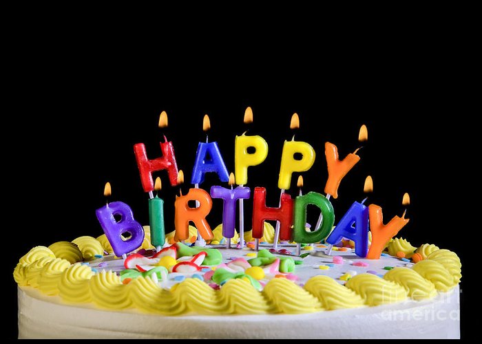 Happy Birthday Candle Set Colourful Party Letter Cake Decoration Topper Boys Girls