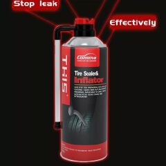 Tire Sealer & Inflator 450ml - THIS Premium Quality Tyre Inflator & Sealer For Emergency Tyre Puncture Usage