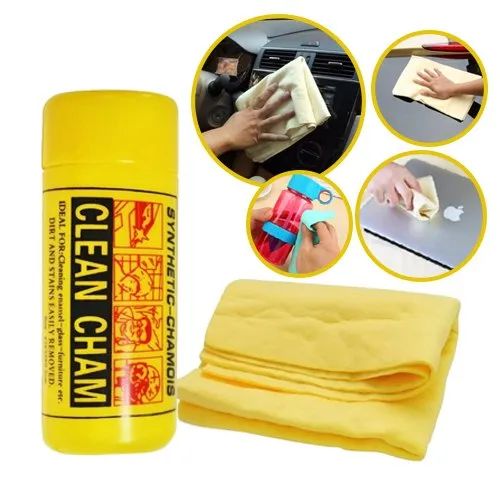 Car Motor Clean Cham Synthetic Chamois COD 43*32cm PVA Chamois Car Wash Towel Cleaner Car Accessories Car Care Home Cleaning Hai