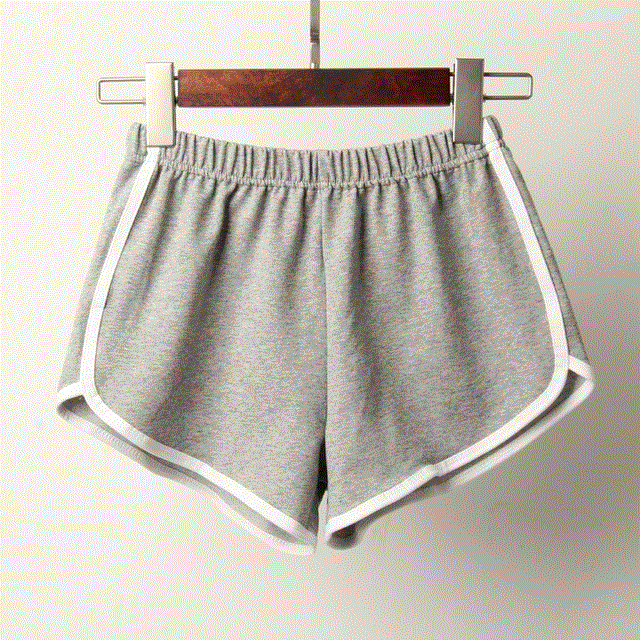 2021 High quality Sport Shorts Women Summer New Candy Color Anti Emptied Skinny Shorts Casual Lady Elastic Waist Short