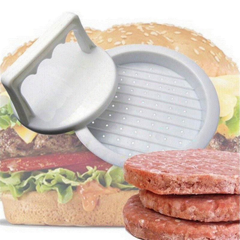 2021 High quality Food-Grade Plastic Hamburger Meat Beef Grill Burger Press Patty Maker Mold Mould For Kitchen