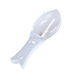 2021 High quality Easy To Clean Plastic Fish Scale Cleaning Tool Kitchen Fish Scale Manual Scraper Hangable