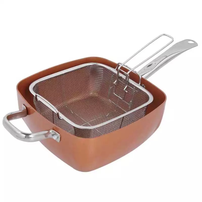 2021 High quality 4Pcs/Set Aluminium Non-Stick Cooking Pot Saucepan Frying Pot Household Kitchen Cookware Set