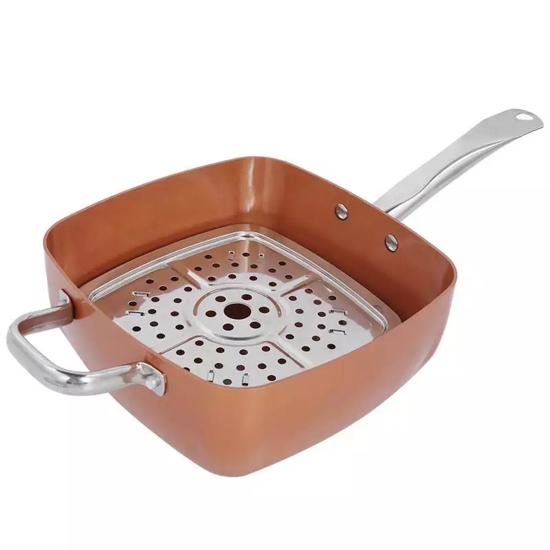 2021 High quality 4Pcs/Set Aluminium Non-Stick Cooking Pot Saucepan Frying Pot Household Kitchen Cookware Set