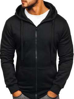 2021 High quality New Men's Casual Zipper Hoodies Sweatshirts Male black Green Solid Color Hooded Outerwear Tops