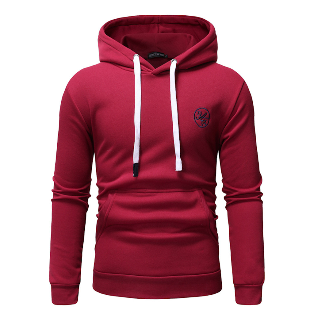 2021 High quality Pocket Hooded sweatshirt men Spring Hoodies Coat Men Casual Long Sleeve Sweatshirts Male Jackets top