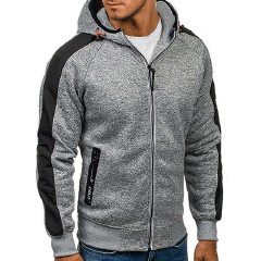 2021 High quality Men Hoodie Autumn Winter FullSleeve Zipper Cardigan Men Hoodies Sweatshirts Casual Slim Sweatshirt