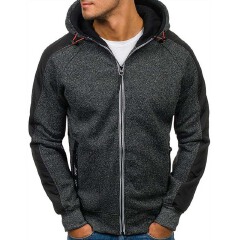 2021 High quality Men Hoodie Autumn Winter FullSleeve Zipper Cardigan Men Hoodies Sweatshirts Casual Slim Sweatshirt