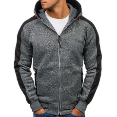 2021 High quality Men Hoodie Autumn Winter FullSleeve Zipper Cardigan Men Hoodies Sweatshirts Casual Slim Sweatshirt