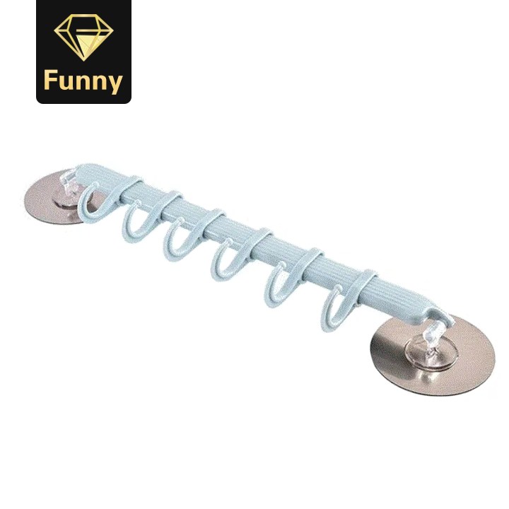 2021 High quality Multi - functional storage hooks in kitchen 6 pcs hooks  kitchen utensils and appliances
