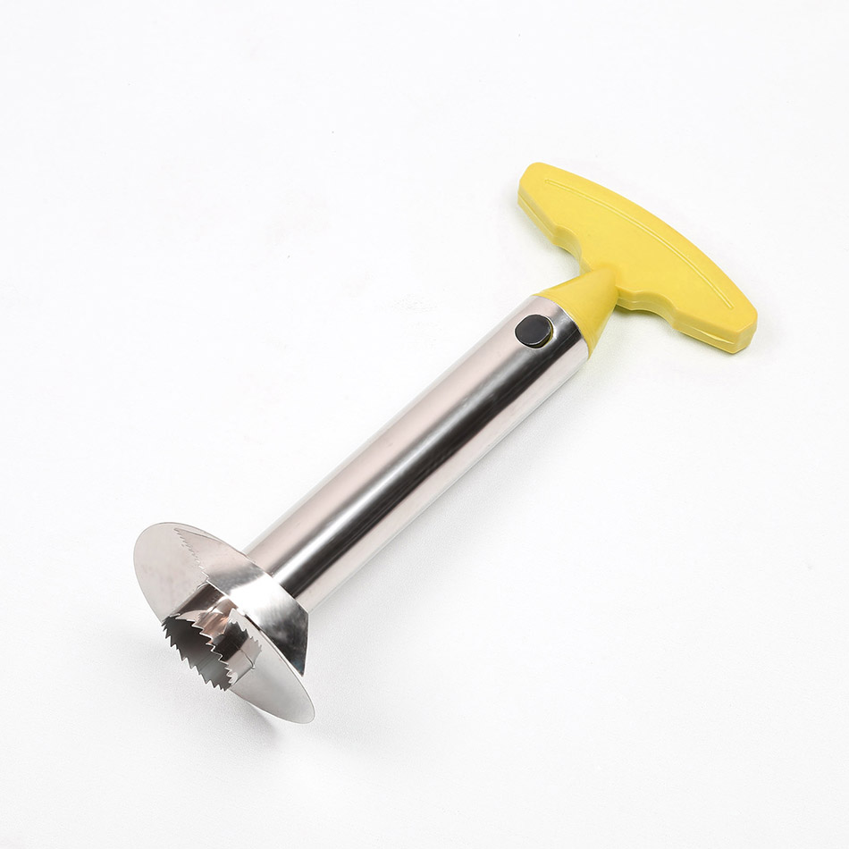 2021 High quality Stainless Steel Pineapple Corer Peeler Cutter Easy Fruit Parer Cutting Tool Home Kitchen Accessories