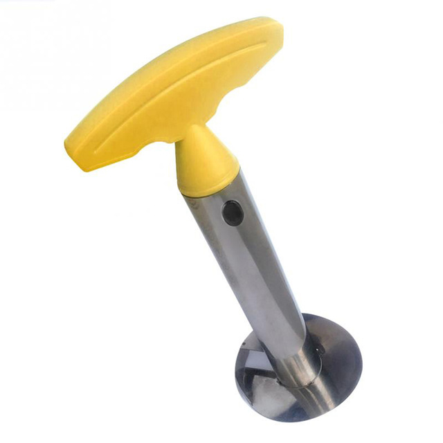 2021 High quality Stainless Steel Pineapple Corer Peeler Cutter Easy Fruit Parer Cutting Tool Home Kitchen Accessories