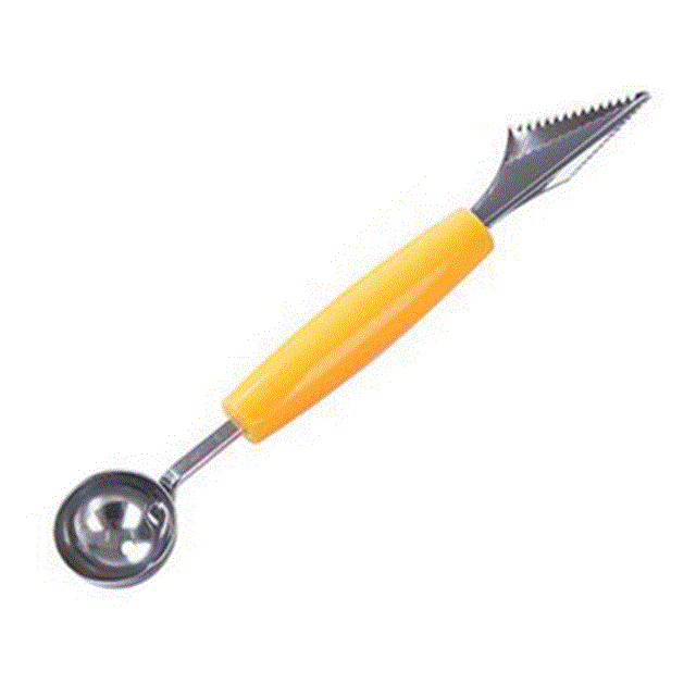 2021 High quality Watermelon Fruit Tools Digging Ball Spoon Carving Knife Platter Fruit Cutter Kitchen Accessories