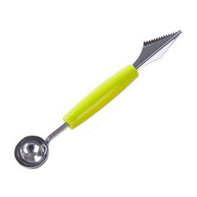 2021 High quality Watermelon Fruit Tools Digging Ball Spoon Carving Knife Platter Fruit Cutter Kitchen Accessories
