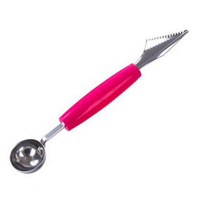 2021 High quality Watermelon Fruit Tools Digging Ball Spoon Carving Knife Platter Fruit Cutter Kitchen Accessories