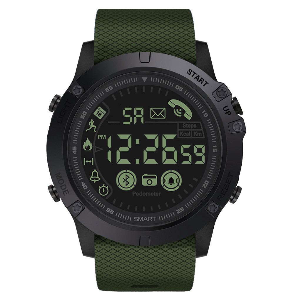 Men Rugged Smartwatch Standby Time 24h All-Weather Monitoring relogio masculin Electronic watches
