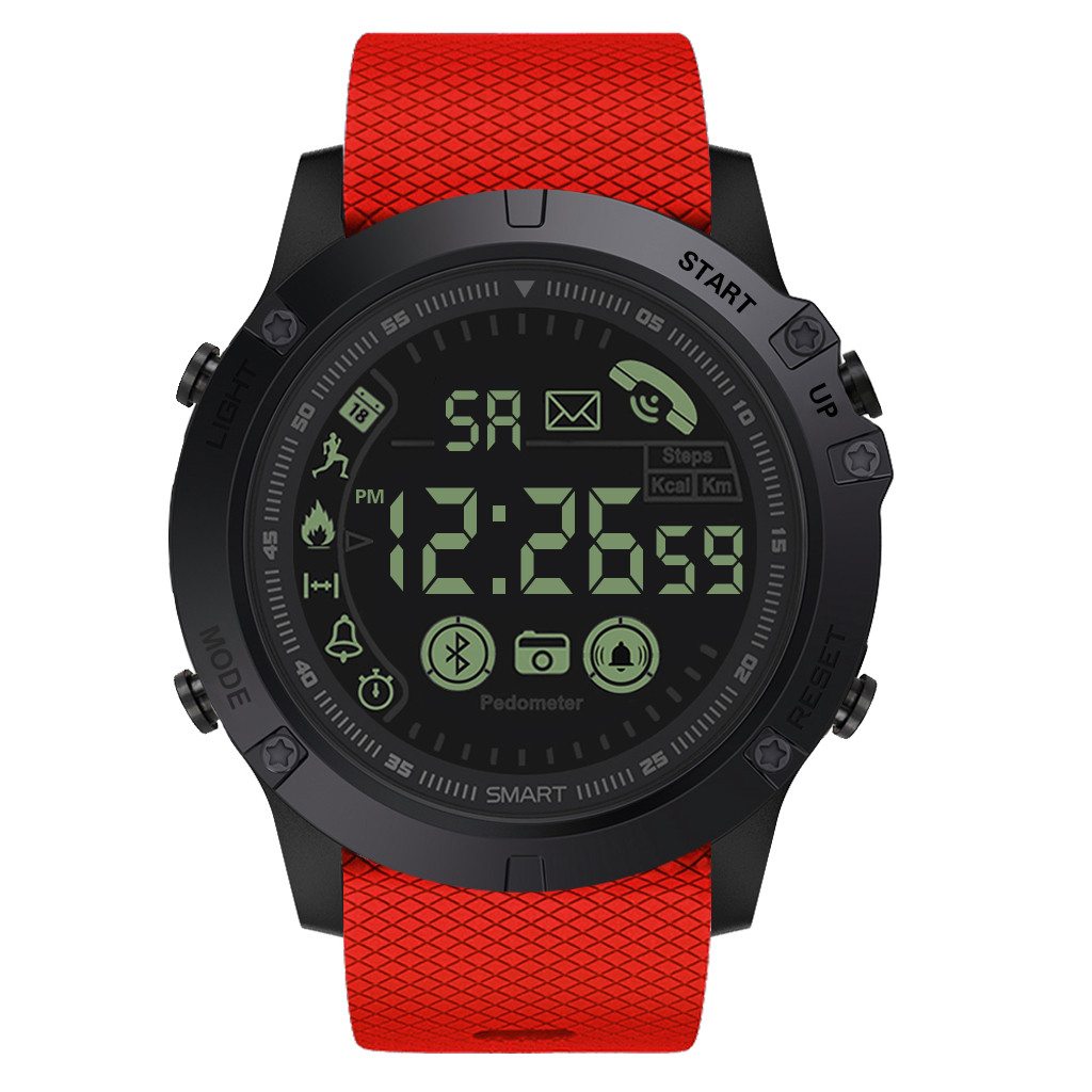 Men Rugged Smartwatch Standby Time 24h All-Weather Monitoring relogio masculin Electronic watches