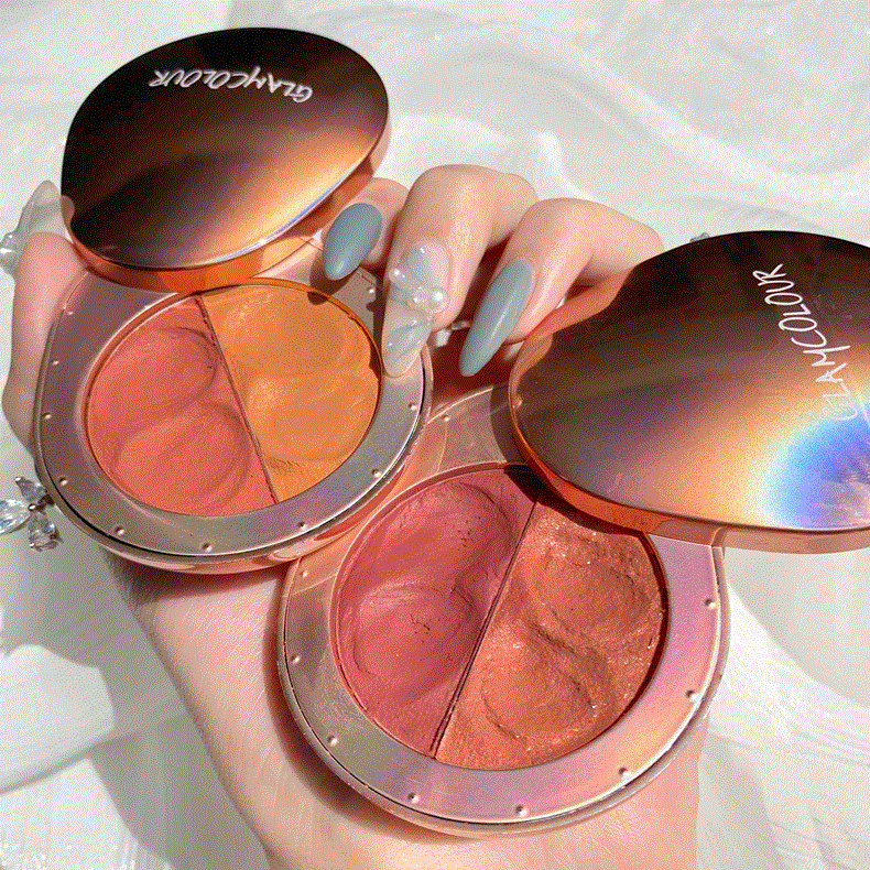 2021 High quality NEW Face Blush Liquid Makeup Waterproof Orange Peach Blusher Cream Contour Palette Red Cheek Tint