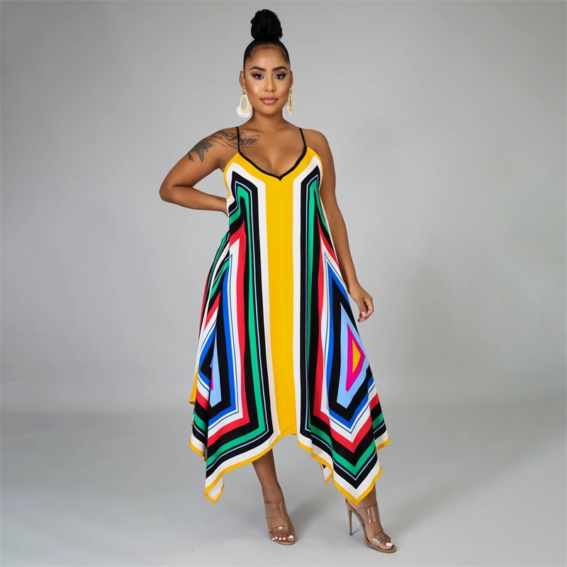 Women Summer Spaghetti Strap Backless Long Dress Sexy Party Bohemian Cover Up Beach Dresses Robe