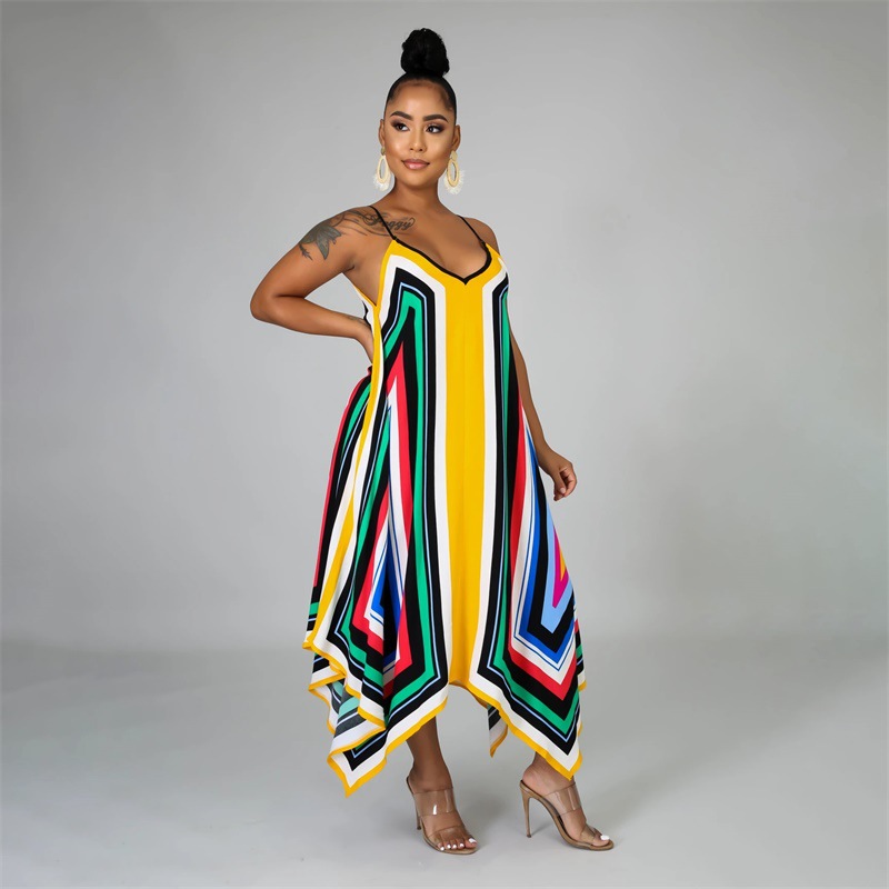 Women Summer Spaghetti Strap Backless Long Dress Sexy Party Bohemian Cover Up Beach Dresses Robe