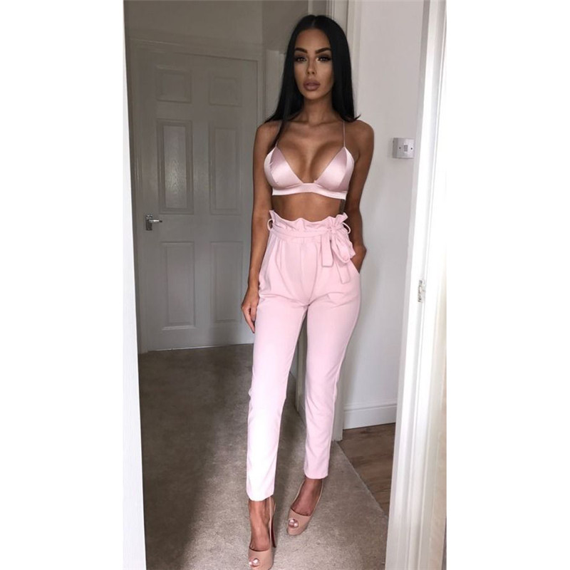 2021 High quality Formal Female High Waist Pencil Pants Women Casual Trousers
