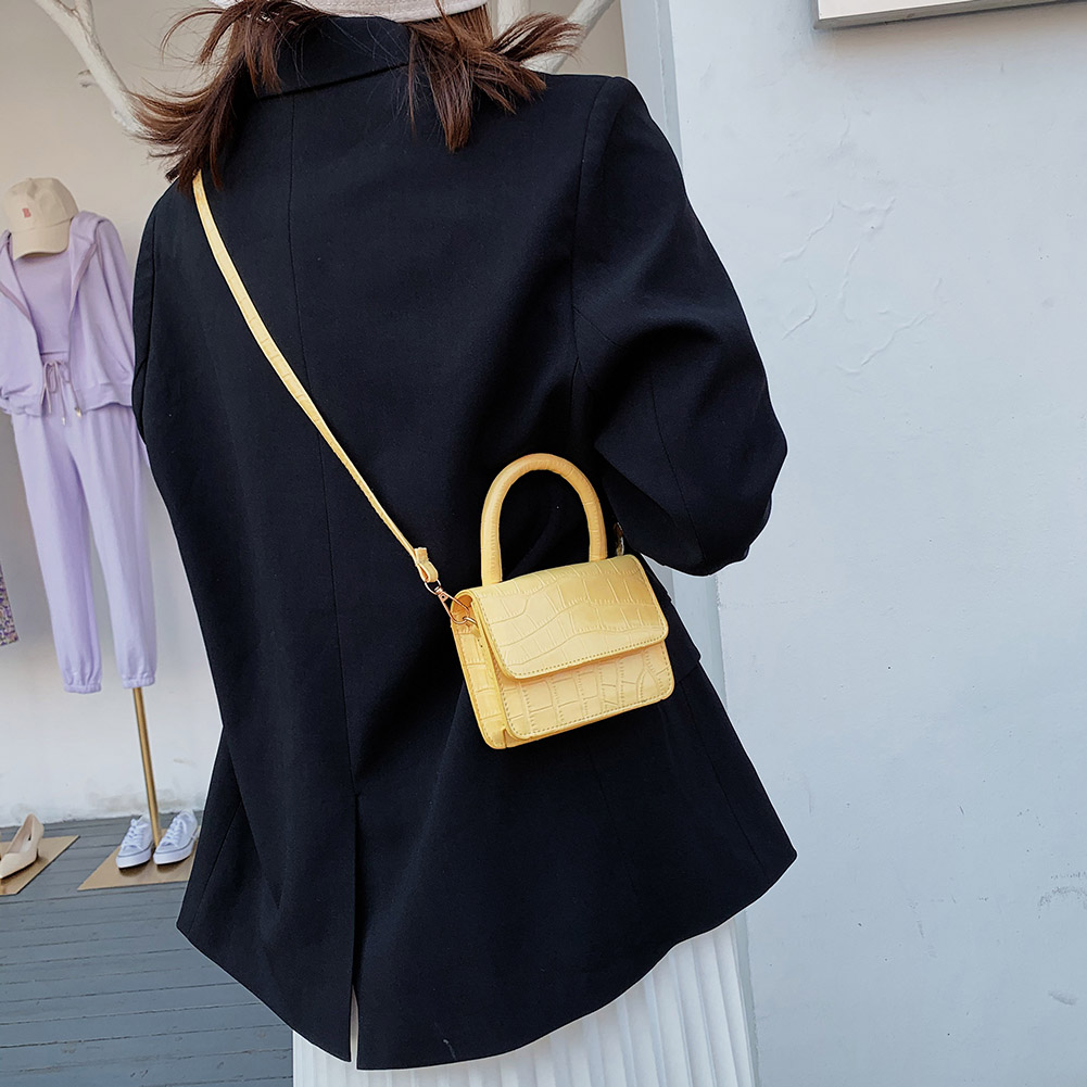 2021 High quality Women Handbags Casual Pure Color Flap Tote Messenger Bags