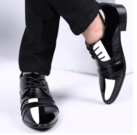 2021 High quality Men Formal Shoes Leather Luxury Fashion Groom Wedding Shoes Men Oxford Formal Shoes