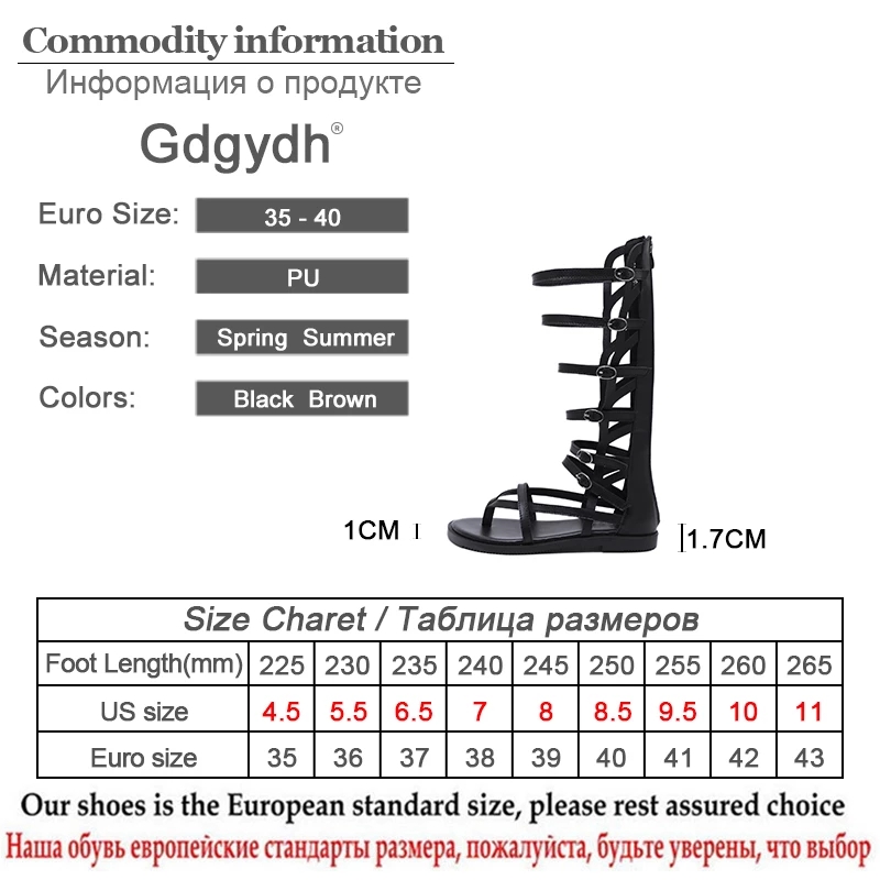 2021 High quality Women Sandals Women Flat Sandal Over The Knee Flip Flops Female Summer Sandals With Zipper