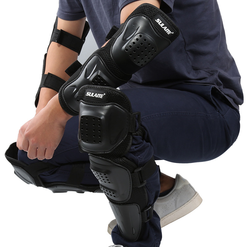 2021 High quality Elbows Motorcycle Kneepad Stainless Steel Elbow Knee Pads Motocross Racing