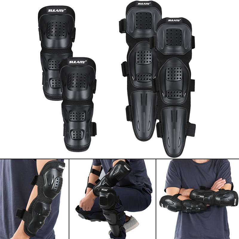 2021 High quality Elbows Motorcycle Kneepad Stainless Steel Elbow Knee Pads Motocross Racing