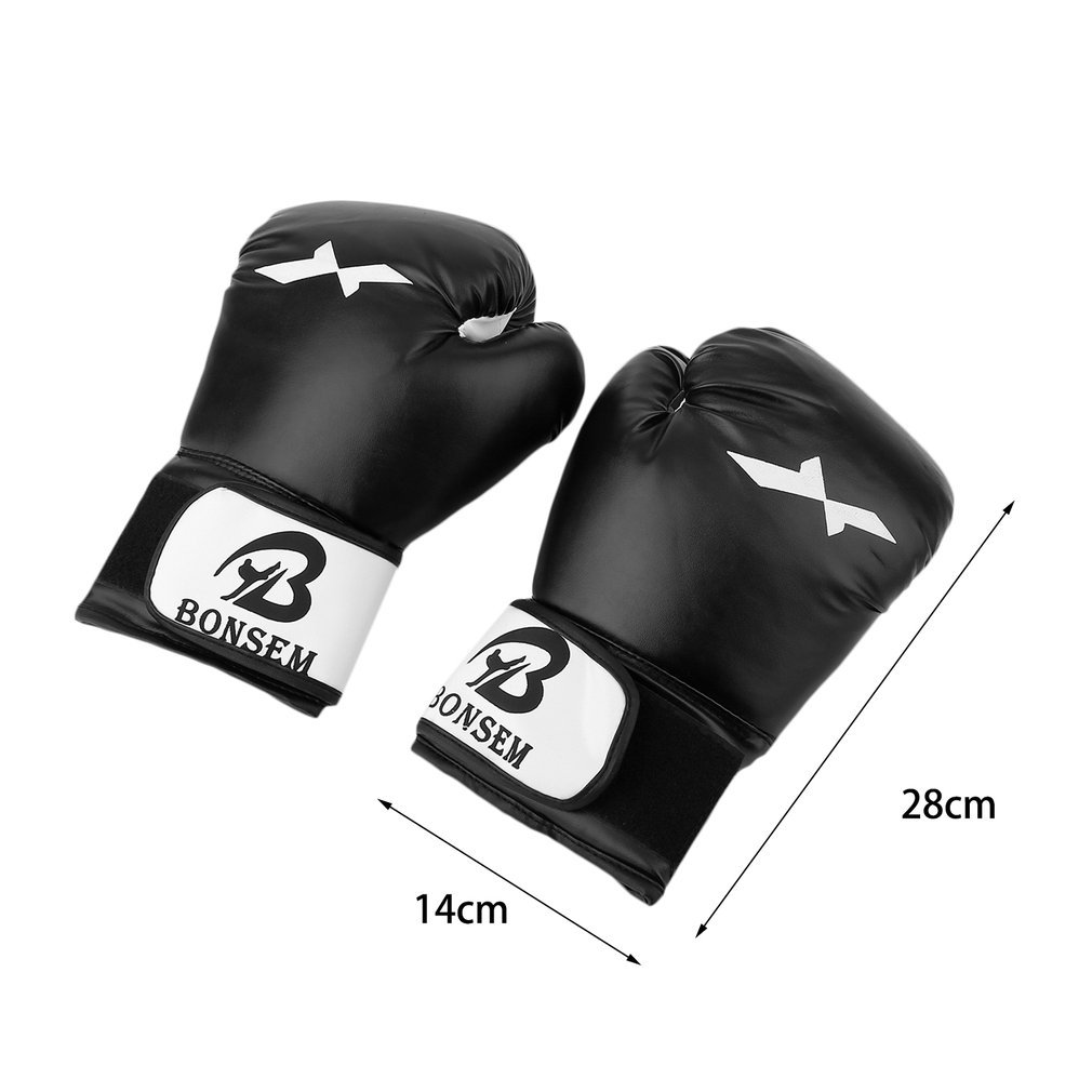 2021 High quality 1 Pair Training Boxing Gloves Sanda Karate Sandbag Taekwondo Fighting Hand Protector Gloves