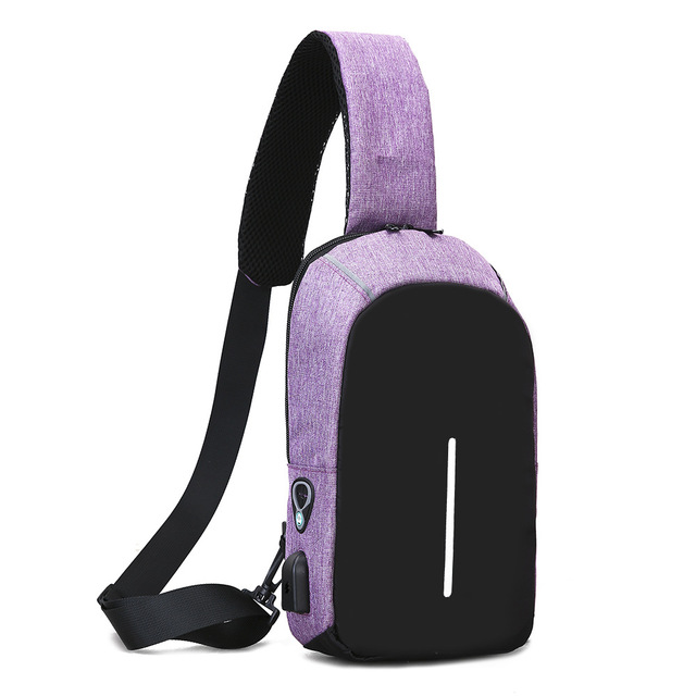 2021 High quality Men's Bags Outdoor Leisure Chest Package SUB The Headset Jack A Small Bag Men's Chest Package