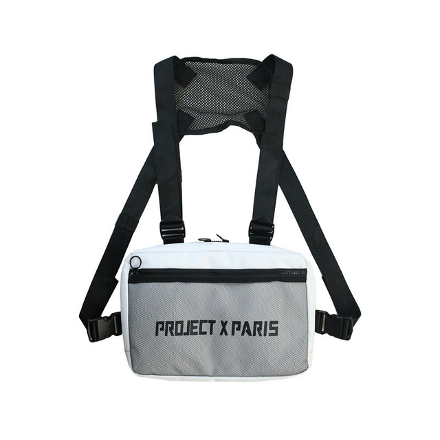2021 High quality Men Bag Tactical Vest Hip Hop Style Crossbody Chest Bags Packs   Fashion Unisex Chest Rig
