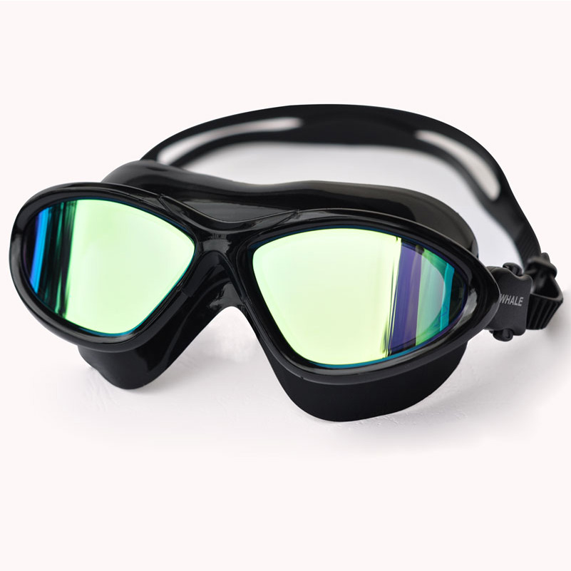 2021 High quality Professional quality Anti-Fog UV Lens Swimming goggles Mirror Coating Waterproof Eyewear