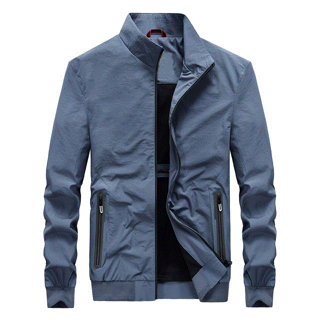 2021 High quality Men Spring Autumn Warm Long Sleeve Pocket Jacket Outwear Top Blouse Coats Men Clothing  Colors