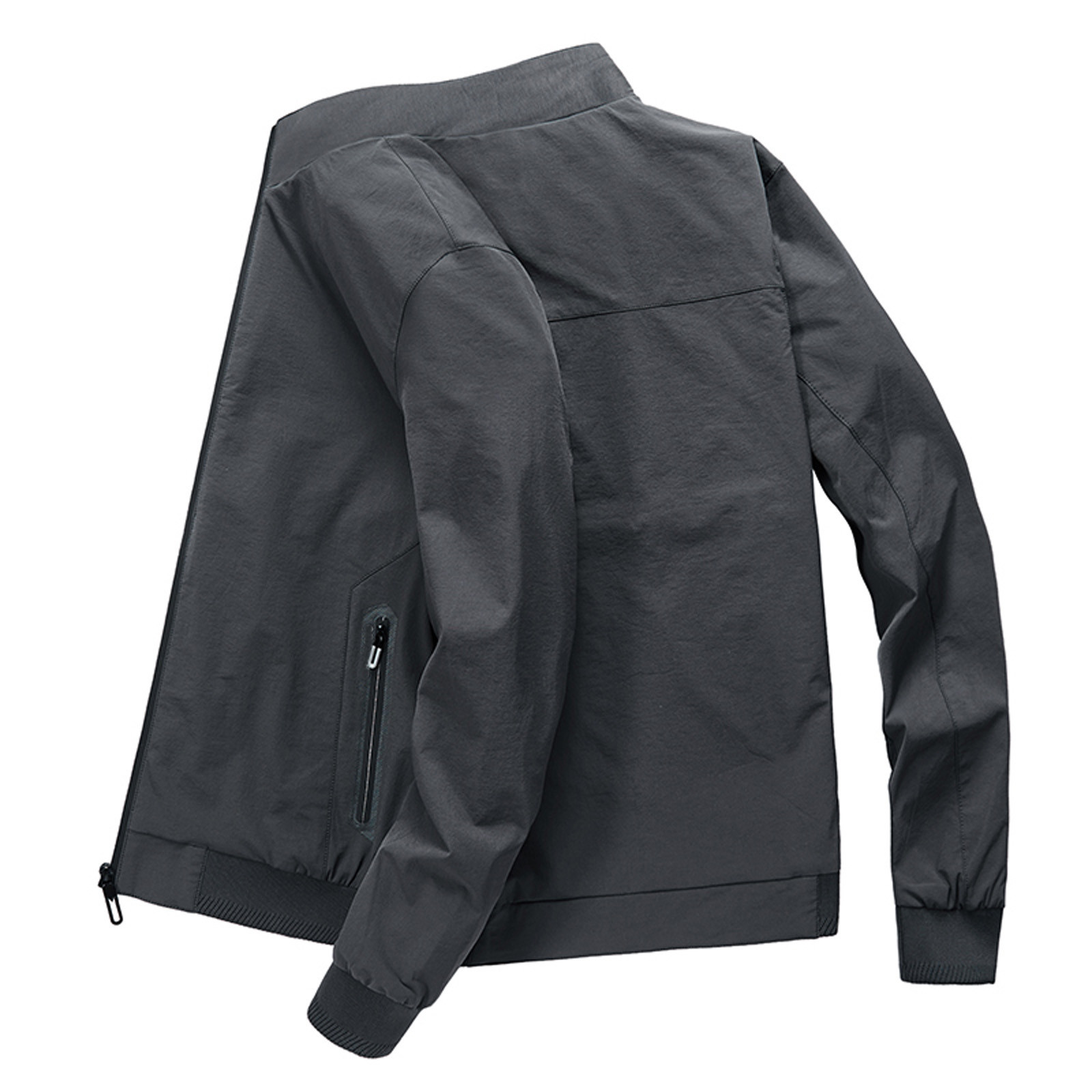 2021 High quality Men Spring Autumn Warm Long Sleeve Pocket Jacket Outwear Top Blouse Coats Men Clothing  Colors