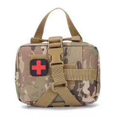 2021 High quality New Outdoor Travel First Aid Kit Survival Kit Camping Equipment Camouflage Bag Medical Supplies