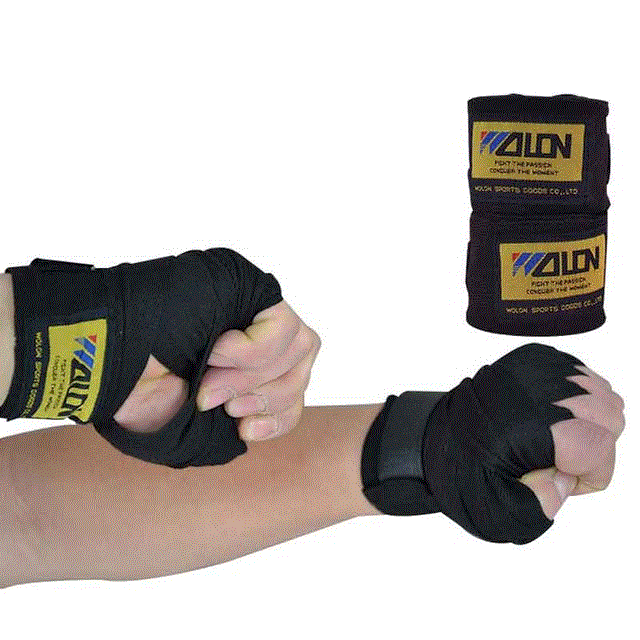 2021 High quality 2pcs/roll Width 5cm Length 2.5M Cotton Sports Strap Boxing Bandage Sanda Muay Taekwondo Hand Gloves
