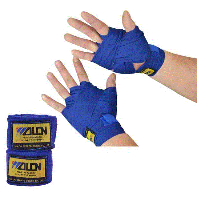 2021 High quality 2pcs/roll Width 5cm Length 2.5M Cotton Sports Strap Boxing Bandage Sanda Muay Taekwondo Hand Gloves