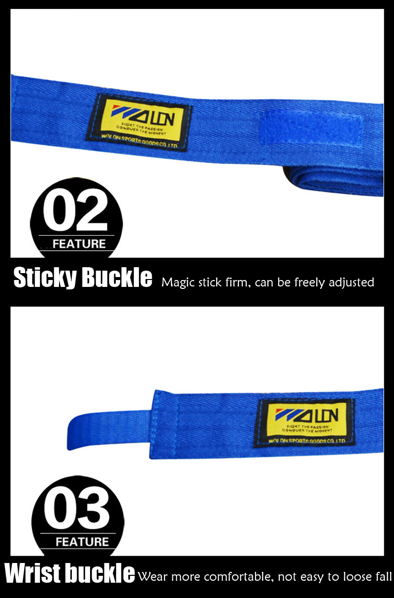 2021 High quality 2pcs/roll Width 5cm Length 2.5M Cotton Sports Strap Boxing Bandage Sanda Muay Taekwondo Hand Gloves