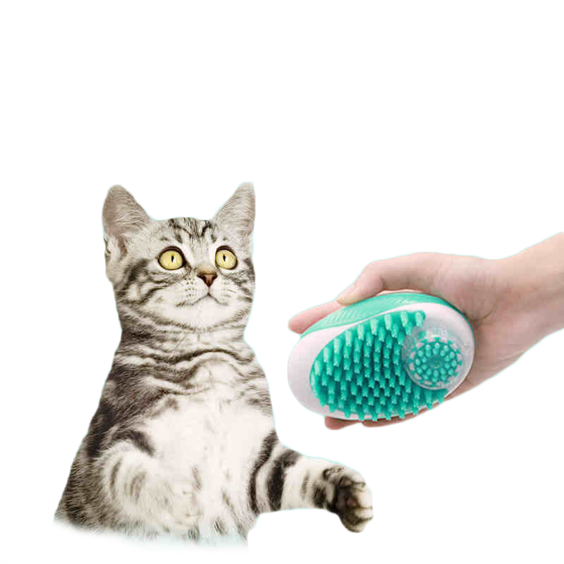 2021 High quality Pet Bath Brush Multifunction Shampoo Massage Brush Shower Hair Removal Comb For Pet Cleaning Tool
