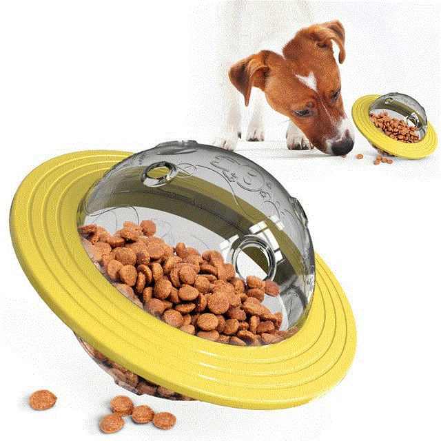 2021 High quality Interactive Dog Game Cat Dogs Slow Food Leakage Foods Ball Puppy IQ Training Toy Pet Supplies