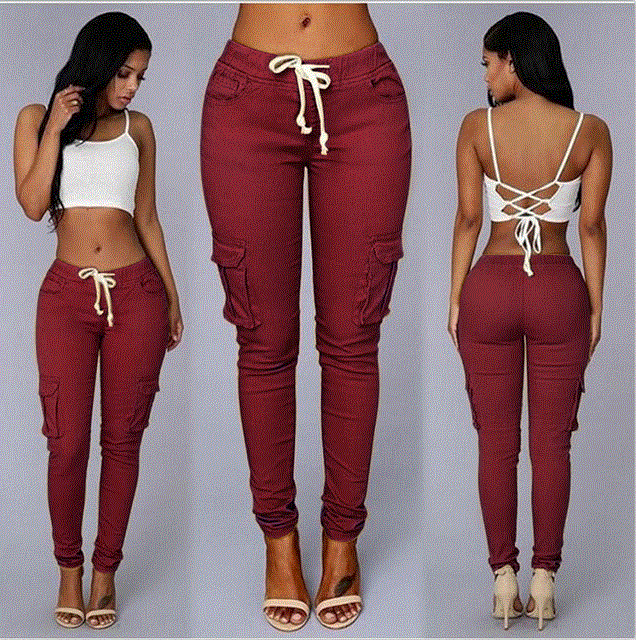 2021 High quality New Arrival Elegant Elastic Women PantsLong Pencil Pants Skinny Office Lady Fashion Trousers 3XL 4XL