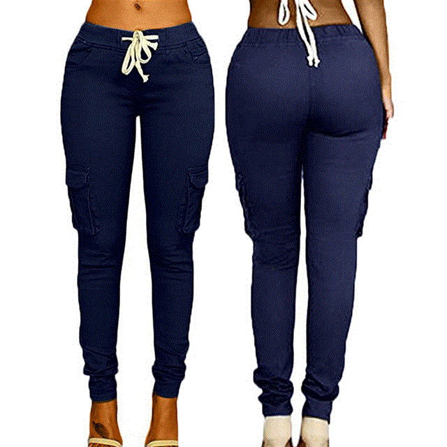 2021 High quality New Arrival Elegant Elastic Women PantsLong Pencil Pants Skinny Office Lady Fashion Trousers 3XL 4XL